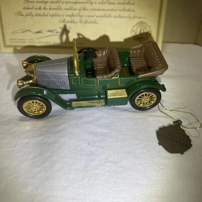 Matchbox Diecast Model Car YMS07-M - 1914 Prince Henry Vauxhall - Green - Image 1 of 4