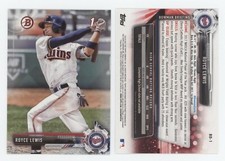 Royce Lewis 2017 Bowman Draft 1ST BOWMAN Rookie Card #BD-1 TWINS QTY