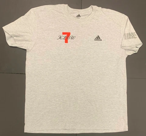 4/3/2022 KLOW Adidas Legacy Shirt Toronto Raptors Kyle Lowry's Return NBA 2XL Cover