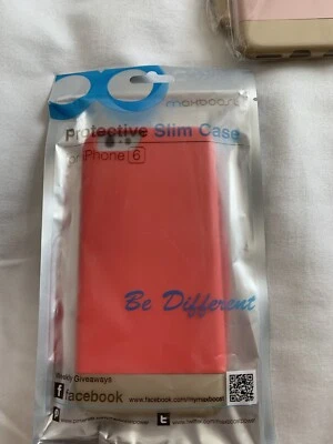Maxboost Iphone 6 Case Coral gold Brand New - Image 1 of 2