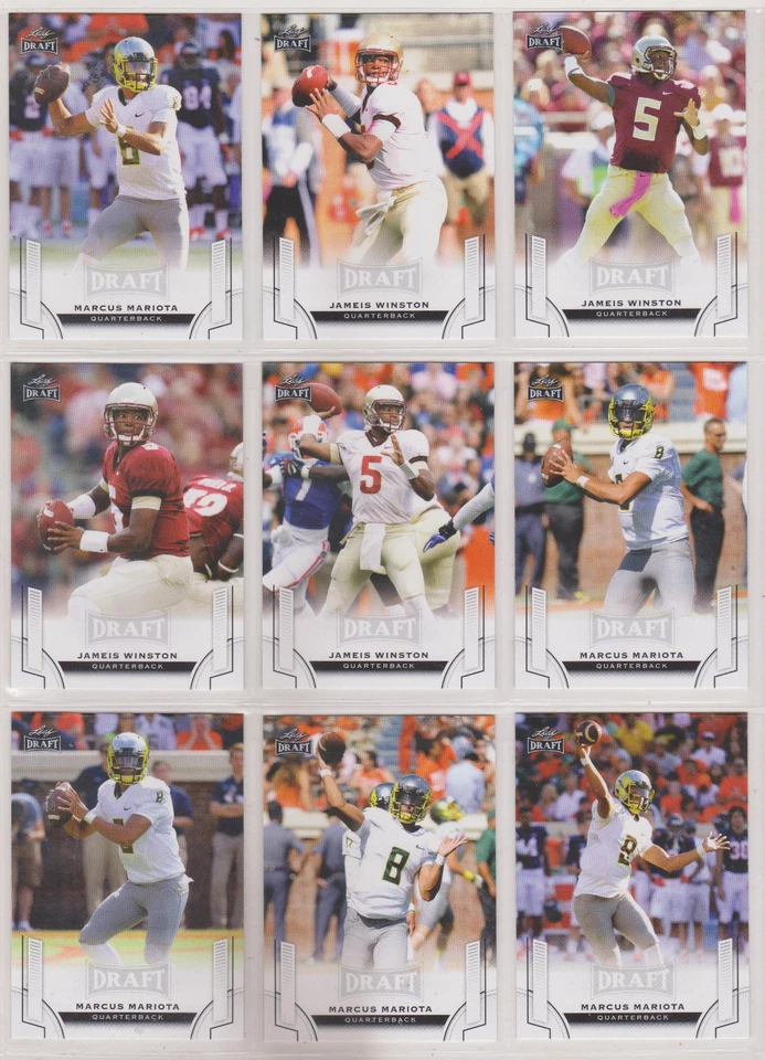 2015 LEAF DRAFT FOOTBALL^^^ YOUR CHOICE^^^^^  - Image 1 of 1