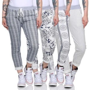 Jogginghose Damen Hose Fitness Sporthose Stretch Leggings Pants Sommer Jeggins - Bild 1 von 16