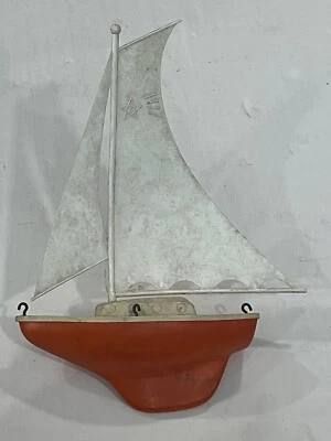 塑料帆船老式加权船 — 第 1/4 张图片