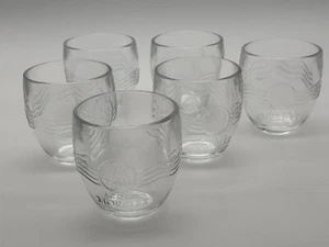 Acqua Morelli 6er Set Glas klar - 6x Wasserglas Tumbler neue Edition Relief Gla - Bild 1 von 2