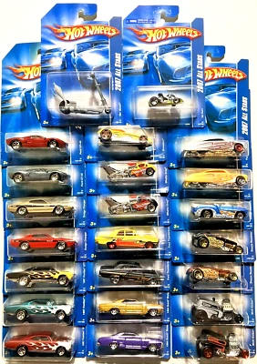 Hot Wheels ~ 2007 ALL STARS ~ Lote de 23 ~ VARIANTES ~ 1:64 ~ Sin duplicados ~ $ 5,70 ea ~ Nuevo ~ Casi nuevo Foto 1 de 4