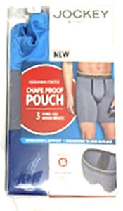 Jockey Chafe Proof Pouch 3 Pk Microfiber Boxer Brief Underwear Size S  $36 NWT