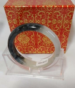 Certified genuine natural ink Jade Bangle Dia57mm --3 Options - Picture 1 of 9