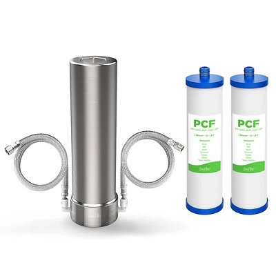 SimPure V7 5 Stage Under Sink Water Filter System Purifier 20K Gallons+2*Filters - Image 1 of 4