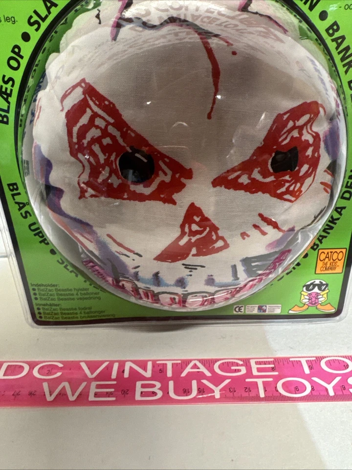 Ideal 1989 Official Balzac Beastie Catco Madballs Head Balls Frankenstein WOW