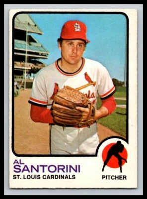 1973 O-PEE-CHEE OPC  BASEBALL  # 24  AL SANTORINI   24936 - Image 1 of 2