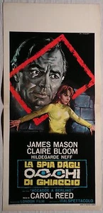 Locandina ACCADDE A BERLINO 1966 INTROVABILE!!! JAMES MASON CLAIRE BLOOM - Picture 1 of 1