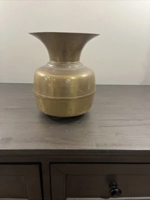 Antiguo logotipo de tapón de corte de tabaco para masticar de latón de 10 pulgadas de alto Foto 1 de 2