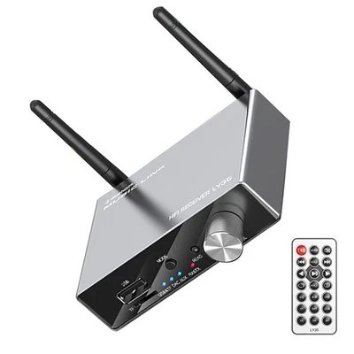 Bluetooth 5.3 Transmitter Receiver Host Audio Adapter With Remote Control - Image 1 of 4