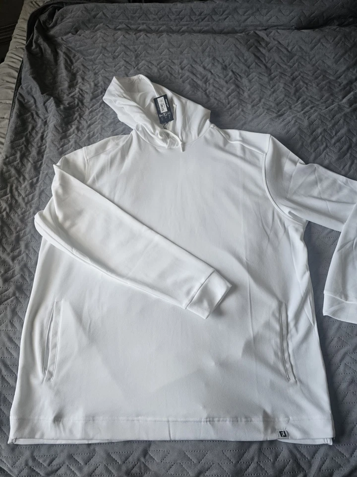 FootJoy Golf Hoodie XL, pockets, New With Tags, Lightweight, Polyester MSRP $125 - Image 1 of 4