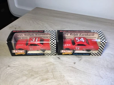 LOTE NASCAR DIECAST SERIE COLECCIONISTA RCCA RARO 2-1:64 Ralph Earnhardt #31 y #54 Foto 1 de 4
