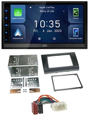 JVC DAB Bluetooth MP3 USB 2DIN Autoradio für Suzuki Swift (2005-2010) - Bild 1 von 4