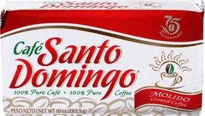 Cafe Santo Domingo Ground Coffee 10 oz Brick - Picture 1 of 5