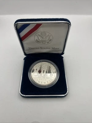 2010 American Veterans Disabled For Life Proof Silver Dollar - No Box/COA - Image 1 of 3