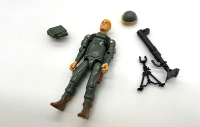GI Joe 1982 Short-Fuze Straight Arm 100% Complete With Card - Image 1 of 4