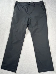 Bluffworks Ascender Pants Mens 32 x 30 Gray Tailored Fit Travel Dress Chinos - Picture 1 of 9