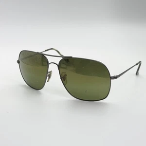 Ray-Ban RB3587-CH Chromance Sunglasses Mens Gunmetal Aviator Italy FRAME ONLY - Picture 1 of 13