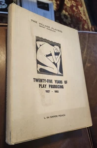 Village Players, Great Hucklow, 25 Years of Play Producing, HBDJ, 1952, HBDJ - Picture 1 of 6