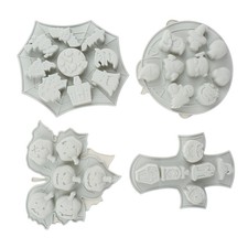 Halloween Mid-Yuan Festival Silicone Cake Stampo Pumpkin Ghost Stampo