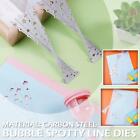 Christmas Bubble Spotty Line Frame Metal Cutting Dies Scrapboo For DIY M5O3