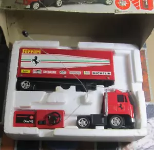 TIR RC: REEL TIR Racing Team RC radio controlled Ferrari Truck (Doesn't turn on) - Picture 1 of 12