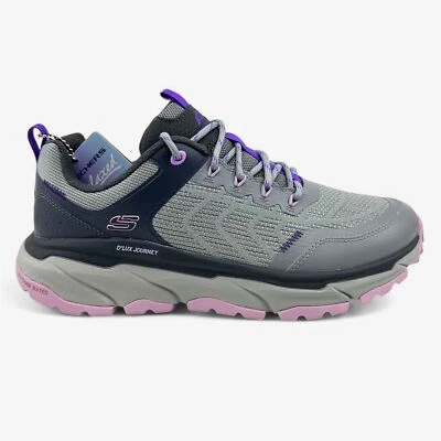 Zapatilla deportiva Skechers D'Lux Journey caléndula púrpura carbón para mujer Foto 1 de 4