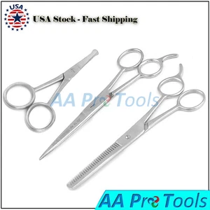 3PCS DOG PET PROFESSIONAL GROOMING HAIR THINNING SCISSORS SET - Picture 1 of 2