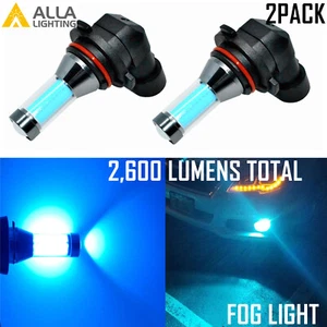 Alla Lighting LED H10 9140 9155 9145 Fog Light Bulb Driving Lamp,Light Blue Tint - Picture 1 of 9