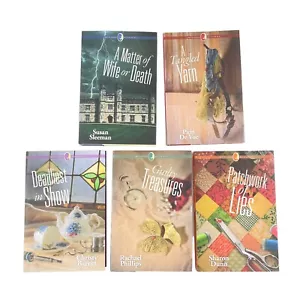Annie's Mysteries Creative Woman Mysteries Books 9-10 Wife Tangled Deadliest - Imagen 1 de 7