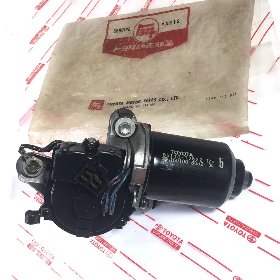 Limpiaparabrisas motor LHD Toyota Corolla 1989-1992 AE92 AE95 CE90 EE90 EE97 Foto 1 de 4