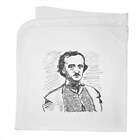 'Edgar Allen Poe' Cotton Baby Blanket / Shawl (BY00002549)