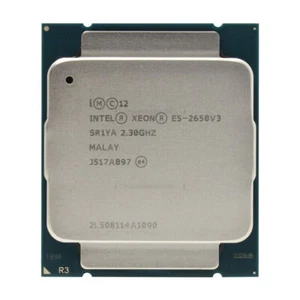 Intel Xeon E5-2650 V3 CPU 10-Core 2.3GHz SR1YA 25MB 105W LGA 2011-3 Processor - Picture 1 of 1