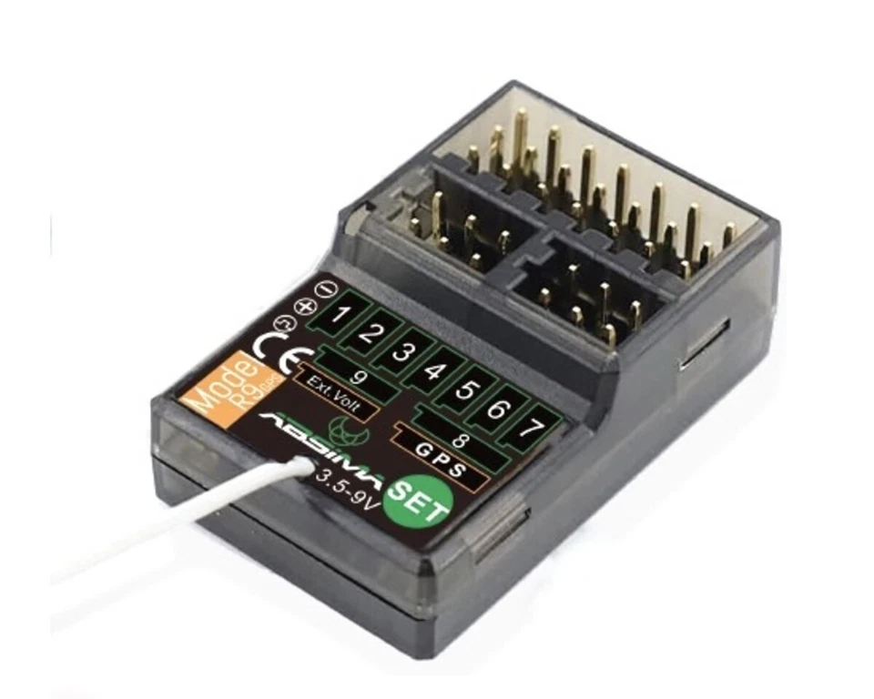 Absima Empfänger R9GPS 9-Kanal 2.4GHz AB-2020023  - Bild 1 von 1
