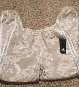 New Adidas Joggers Size Youth Large 14 Camo Tan Pants Athletic Sweatpants Jogger - Picture 1 of 6