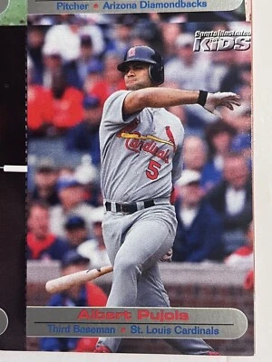 Revista SI Kids 2002, Albert Pujols inserto sin cortar, ¡como nueva! 2º año 700Hrs Foto 1 de 4