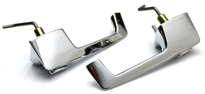 NUEVO Juego de manijas de puerta exterior cromadas para molduras / para camioneta Dodge Ram 67-71 Foto 1 de 4