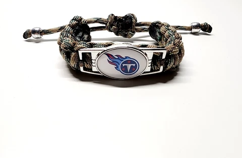 Tennessee Titans Adjustable Bracelet Sports Fan Shop Apparel & Souvenir NFL Cover