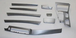 BMW 5er F11 F10 F18 Interieurleisten Zierleisten Blenden Alu Feinschliff 9192955 - Picture 1 of 18