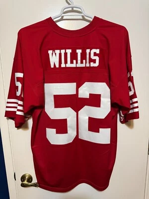 49ers Patrick Willis NFL Mitchell & Ness Jersey. Size 2XL. Ships in 1 day - Image 1 of 2