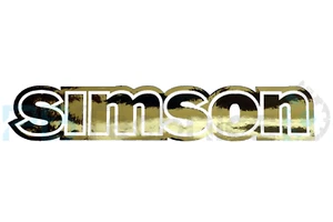 2x Aufkleber Tank Simson S51 S50 S70 S53 S83 Gold Poliert 10 cm V2 - Bild 1 von 1
