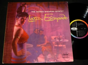 GEORGE SHEARING QUINTET – LATIN ESCAPADE 1950s CAPITOL LP Easy Lounge - Picture 1 of 2