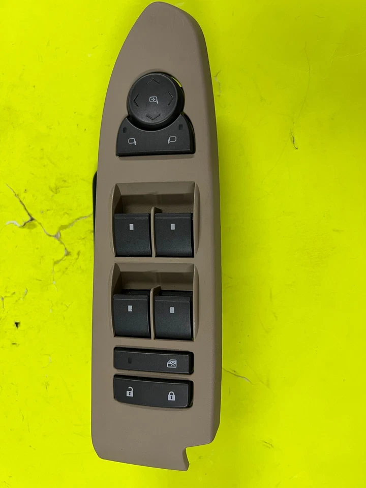 Cadillac CTS 2009 interruptor de alimentación maestro izquierdo espejo control ventana cerradura de puerta OEM Foto 1 de 4