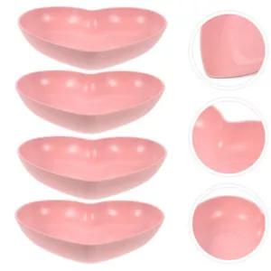 5pcs Reptile Dish Hermit Crab Water Bowl Reusable Heart Shape Hermit Crab Water - Picture 1 of 12