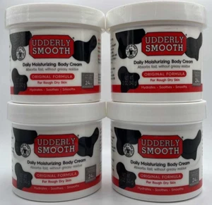 4K Udderly Smooth Body Skin Moisturizer Cream ~ 12 Oz EA ~ NEW ~ SEALED - Picture 1 of 2