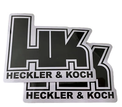 HK Stickers HECKLER & KOCH Decals M&P Decal Sig Sauer Ruger Gun Colt Remington - Image 1 of 3