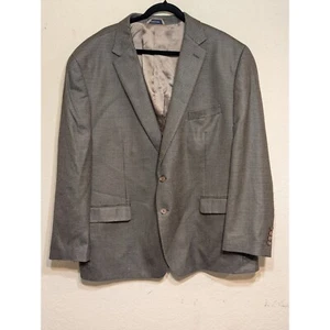 Ralph Lauren Blazer Houndstooth Wool Silk Sport Coat Brown Mens 52R - Picture 1 of 4